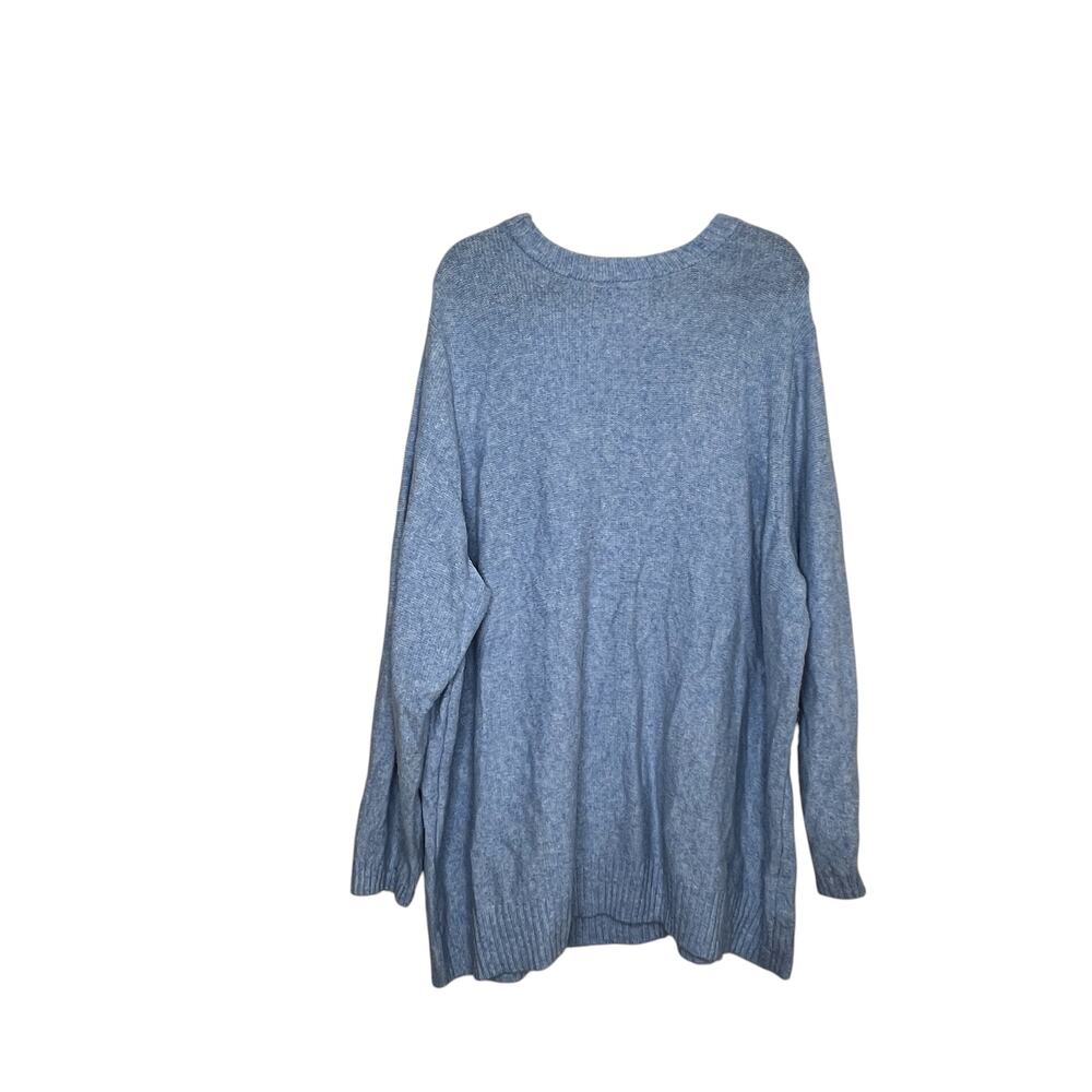 Croft & Barrow Light Blue Cable Knit Sweater Size 5X